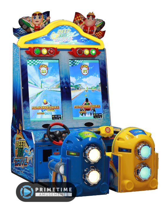 Deep Sea Drive video redemption arcade game by Universal Space