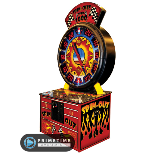 Spin Out redemption game by Coastal Amusements