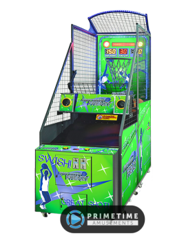 Free Throw Frenzy basketball arcade machine by Benchmark Games