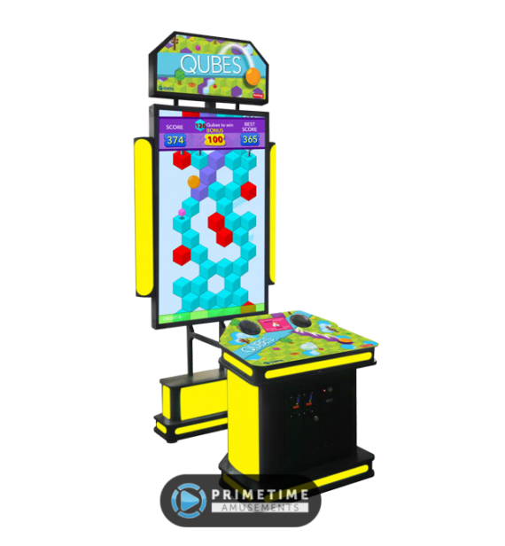 Qubes videmption arcade game by Coastal Amusements