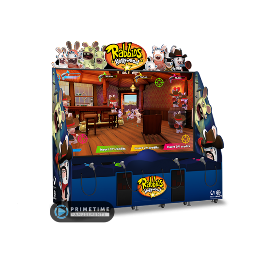 Rabbids Hollywood arcade by Adrenaline Amusements and Ubisoft