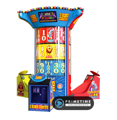Three Ring Circus redemption arcade by Coastal Amusements