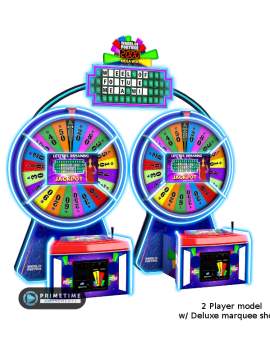 Wheel Of Fortune video arcade redemption game by ICE