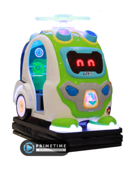 Robo Sweep interactive kiddie ride by UNIS