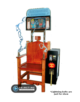 The Zapper novelty shocking chair by Elaut USA