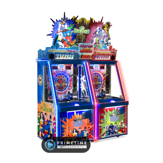 DC Superheroes 2-player Coin Pusher/Card Collector by Bandai Namco Amusements