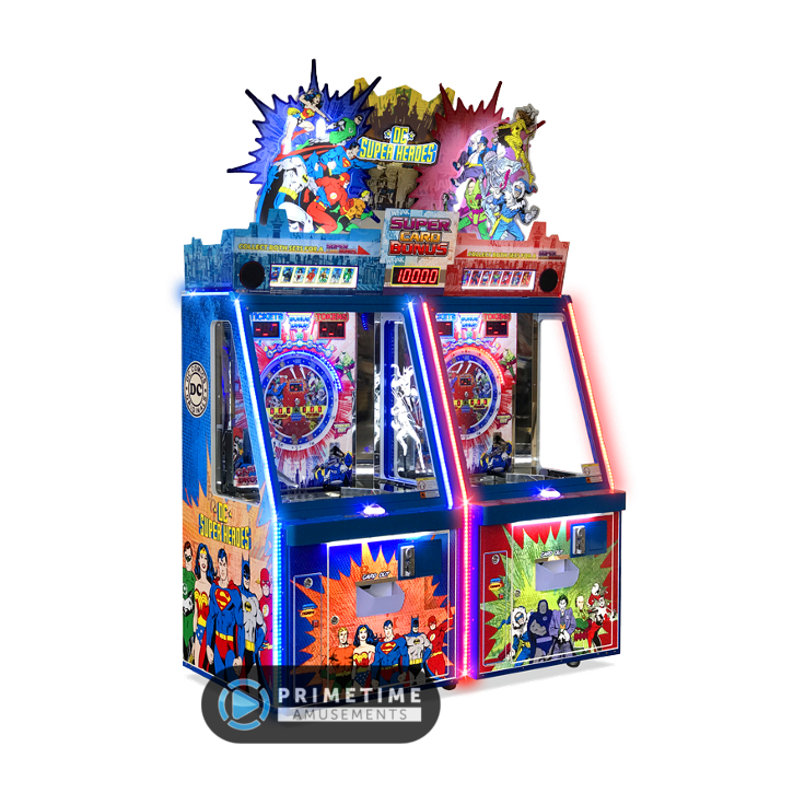 DC SUPER HEROES Coin Pusher Arcade SERIES 1 THE FLASH CARD 