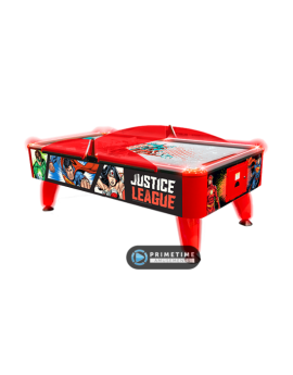 Justice League air hockey table non-coin by Bandai Namco Amusements