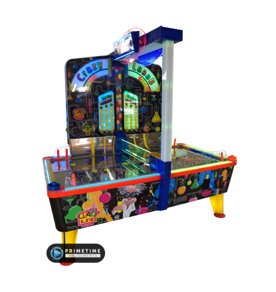 Crazy Lab air hockey table by Kalkomat