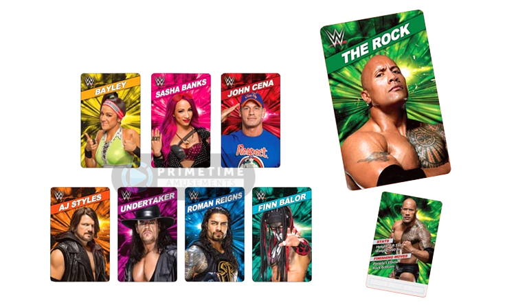WWE Superstar Rumble card set #1