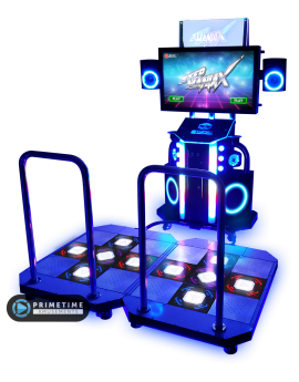 Step ManiaX video arcade dancing game by Step Revolution