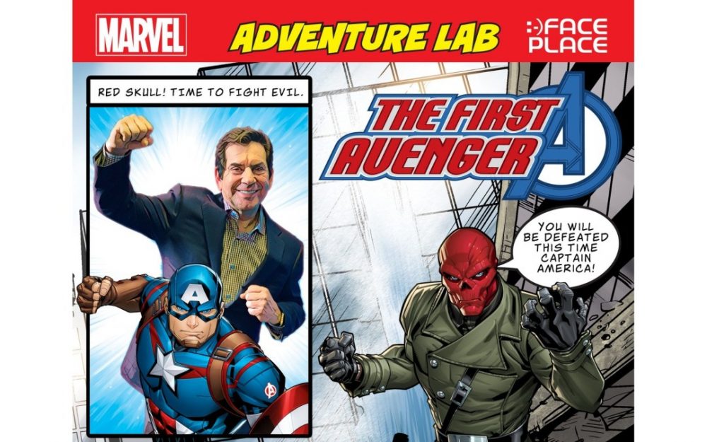 Marvel Adventure Lab comic book photo sample