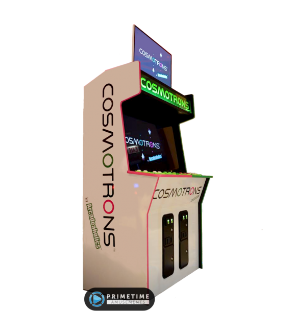 Cosmotrons standard "Woody" cabinet by Arcadeaholics and VP Cabs