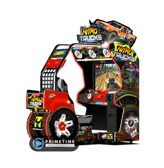 Nitro Trucks arcade machine by Play Mechanix/Raw Thrills
