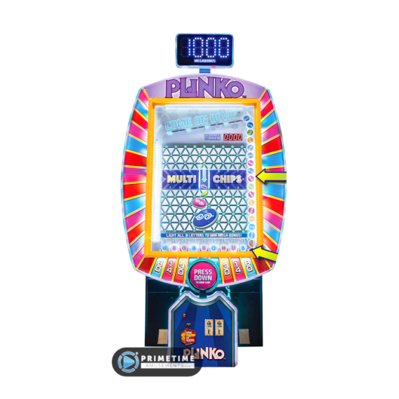 Plinko redemption arcade game by Coastal Amusements
