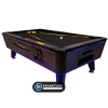 Black Beauty coin/non-coin pool table by Great American Recreation