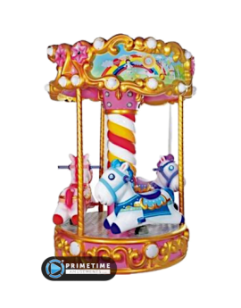 Three Horses carousel by Barron Games International