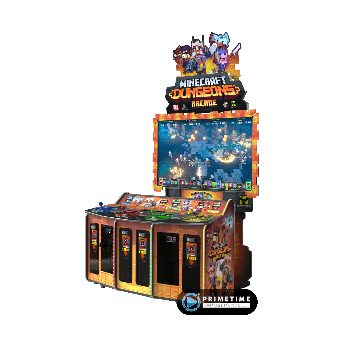 Wyncity Bowl & Entertainment - MINECRAFT DUNGEONS ARCADE HAS ARRIVED AT  WYNCITY POINT COOK!! 🤩 Each time you play a new card to collect will  dispense from the machine, these cards give