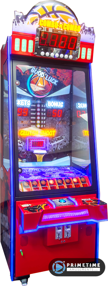 Clutch Shoot redemption arcade game by Amusement Source International