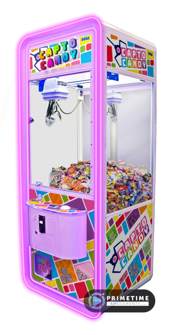 Capto Candy crane machine by Sega Amusements