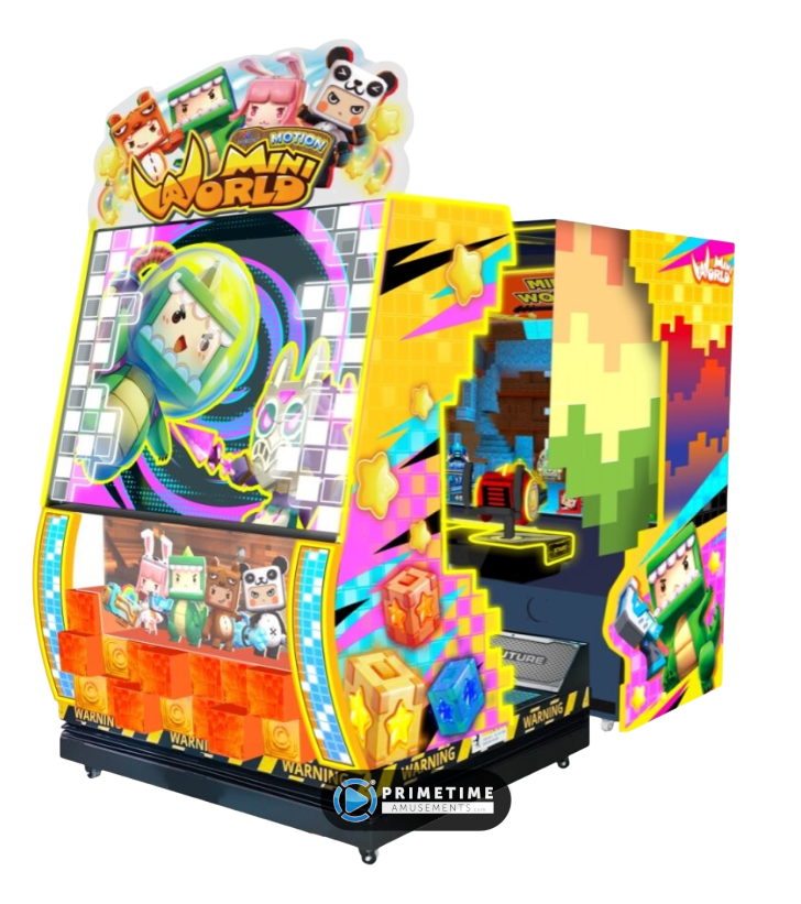 Speed Rider 4DX and Mini World Motion Begin Shipping from Bandai Namco Amusements