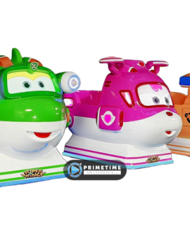 Super Wings Mission Team kiddie rides by UNIS