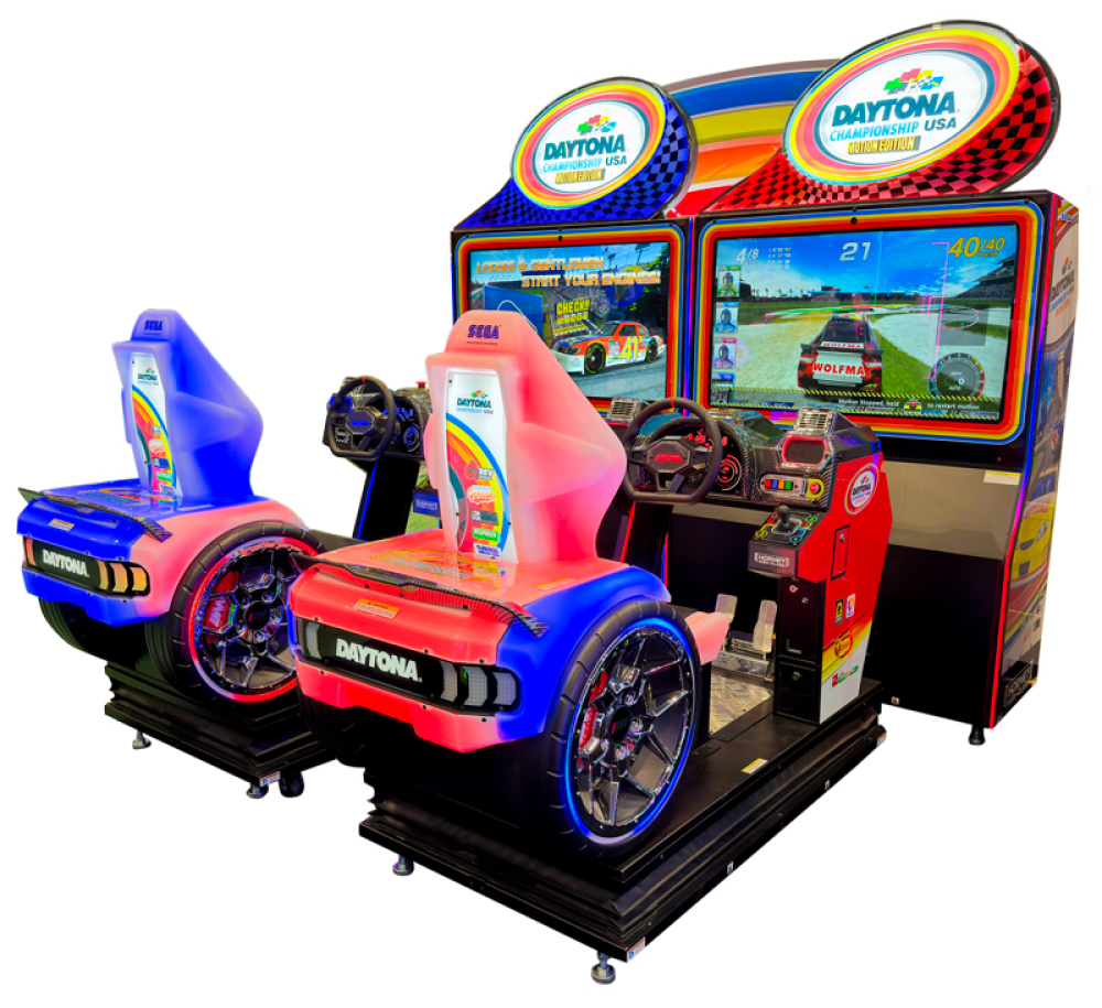 Sega Amusements Begins Shipping Daytona Championship USA Motion Edition